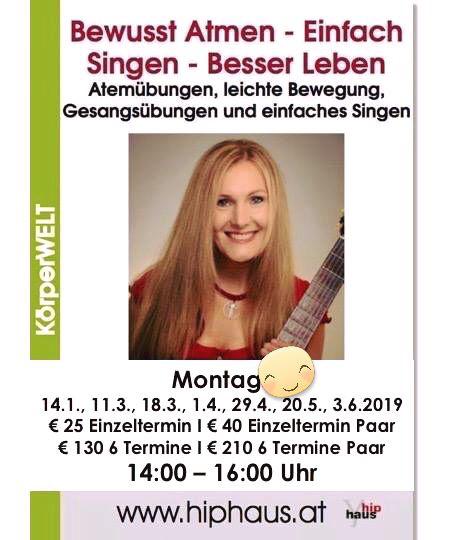 Gruppe St. Poelten, COPD, DSA Eveline Skarek, Institut für Kunst- und Gesangstherapie