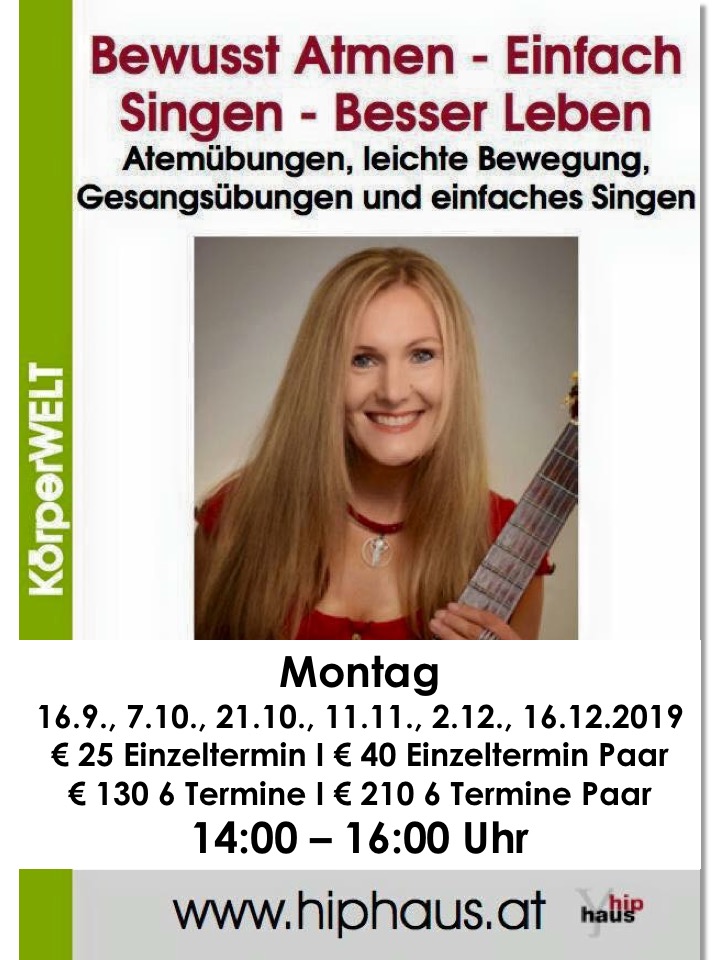 Gruppe St. Poelten, COPD, DSA Eveline Skarek, Institut für Kunst- und Gesangstherapie